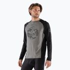 Pánske termoaktívne tričko longsleeve Surfanic Bodyfit Crewneck black camo