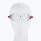 Plavecké okuliare Speedo Futura Biofuse Flexiseal bielo-sivé 68-11313B991