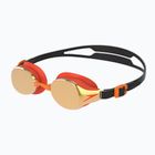 Detské plavecké okuliare Speedo Hydropure Mirror black/mango/orange gold