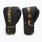 Boxerské rukavice RDX F6 čierno-zlaté BGR-F6MGL
