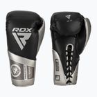 Boxerské rukavice RDX K1 Mark Pro Fight Boxing silver