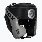 Boxerská prilba RDX L1 Mark Pro Cheek Boxing Training Head Guard silver