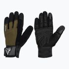 Trekkingové rukavice RDX W1F Full Finger army green