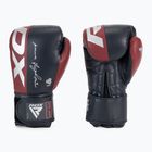 RDX REX F4 čierne/červené boxerské rukavice BGR-F4MU-1OZ