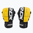 RDX T6 čierno-žlté grapplingové rukavice GGR-T6Y