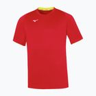 Detské tréningové tričko Mizuno Core SS red/yellow fluo