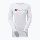 Dámske tričko s dlhým rukávom Berghaus Boyfriend Big Classic Logo pure white