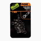 Fox Edges Flexi Ring Swivel kaprové obratlíky červené CAC529