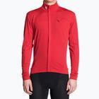 Pánske cyklistické tričko s dlhým rukávom Endura Xtract Roubaix červené