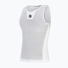 Pánska cyklistická mikina Endura Fishnet II Sleeveless Baselayer white