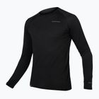 Pánske cyklistické tričko Longsleeve Endura Baabaa Merino black