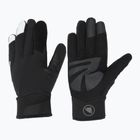 Pánske cyklistické rukavice Endura Strike black
