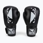 Čiernobiele boxerské rukavice Bad Boy Titan BBEA8