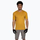 Pánsky cyklistický dres Endura GV500 Foyle Tech mustard