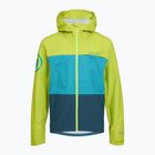 Pánska cyklistická bunda Endura Singletrack II Waterproof limetkovo zelená