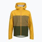 Pánska cyklistická bunda Endura Singletrack II Waterproof mustard