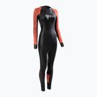 Dámska triatlonová kombinéza ZONE3 Venture black/orange