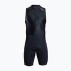 Pánska triatlonová kombinéza ZONE3 Activate+ Sleeveless Trisuit black
