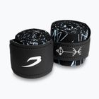 Boxerské bandáže BOXRAW Dyscyplined Thought Hand Wraps 450 cm black