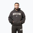 Pánska mikina BOXRAW East Street Shell Hoodie charcoal