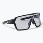 Slnečné okuliare Endura Singletrack Photochromic black/photochromic silver flash mirror/ambe