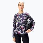 Dámske cyklistické tričko s dlhým rukávom Endura Floral Ltd W bramble