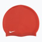 Plavecká čiapka Nike Solid Silicone červená 93060-614