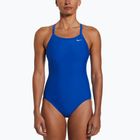 Dámske jednodielne plavky Nike Solid Racerback game royal