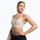 Gymshark Ruched Training Športová fitness podprsenka šedá