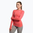 Dámsky tréningový top s dlhým rukávom Gymshark Vital Seamless Top red/orange/white