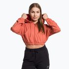 Dámska tréningová mikina Gymshark KK Twins Zip Up Crop orange