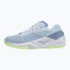 Dámske hádzanárske topánky Mizuno Wave Stealth Neo heather/white/neo lime