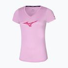 Dámske bežecké tričko Mizuno Impulse Core RB Tee pink lavender