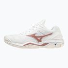 Dámska hádzanárska obuv Mizuno Wave Stealth V white/rose/snow white