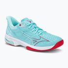 Dámska tenisová obuv Mizuno Wave Exceed Tour 5 AC tanger turquoise/fiery coral 2/white