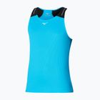 Pánske bežecké tielko Mizuno DryAeroFlow Tank hawaiian ocean/black