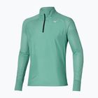 Pánske tričko Mizuno Hybrid Tee mineral blue running longsleeve