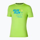 Pánske bežecké tričko Mizuno Core Run Tee lime