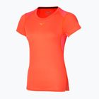 Dámske bežecké tričko Mizuno DryAeroFlow Tee nasturtium