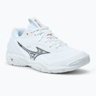 Dámska hádzanárska obuv Mizuno Wave Stealth 6 white/aleutian/cloud pink