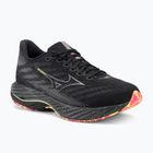Pánska bežecká obuv Mizuno Wave Rider 28 black/silver/sunny lime