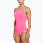 Dámske jednodielne plavky Nike Hydrastrong Solid Fastback hyper pink