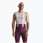 Pánske cyklistické šortky Rapha Brevet Element Cargo Bib Shorts plum/white