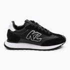 KARL LAGERFELD dámske topánky Kairo Kl Sidetrim black leather/textille
