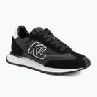 KARL LAGERFELD dámske topánky Kairo Kl Sidetrim black leather/textille