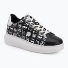 Dámske topánky KARL LAGERFELD Kapri Twin Nft Graffiti black/white leather