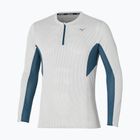 Pánske bežecké oblečenie s dlhým rukávom Mizuno Dryaeroflow Half Zip nimbus cloud