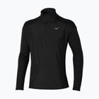 Pánske bežecké tričko s dlhým rukávom Mizuno Hybrid LS Tee black