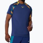 Pánske tričko Mizuno Frontier Shadow Tee bellwether blue