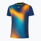 Pánske tričko Mizuno Frontier Shadow Graphic Tee bellwether blue